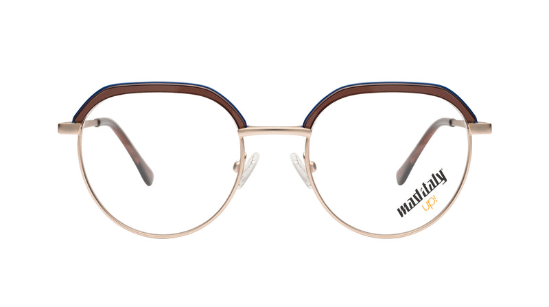 Unisex eyeglasses D'Annunzio C02 Mad in Italy front