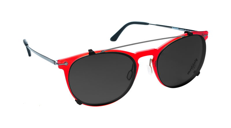 Unisex sunglasses clip-on Paride C1 Mad in Italy